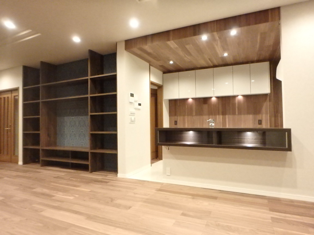 トクラス　ベリー　キッチンリフォーム　リビング